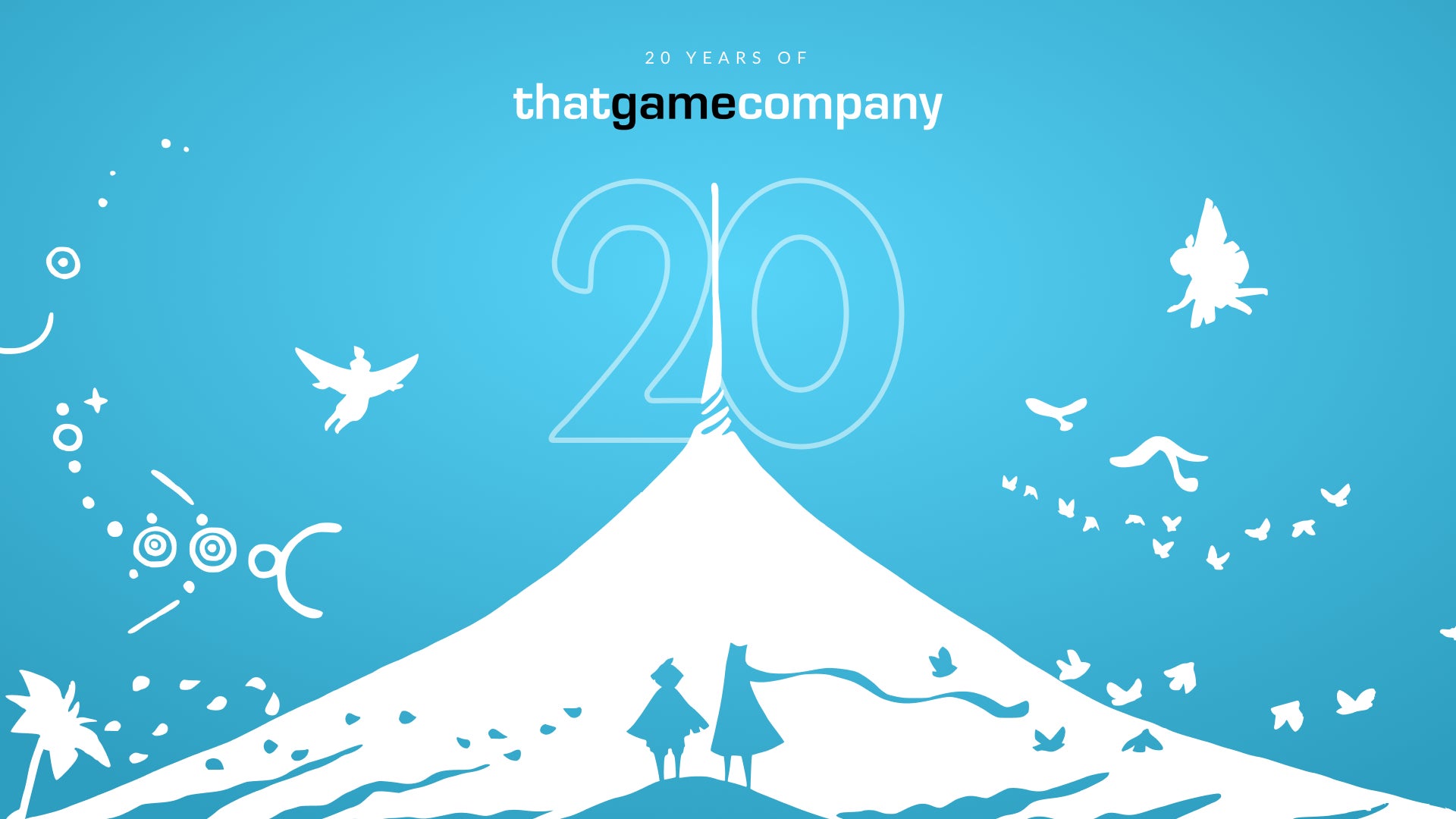 thatgamecompany 創立20周年ニュースのアイキャッチ
