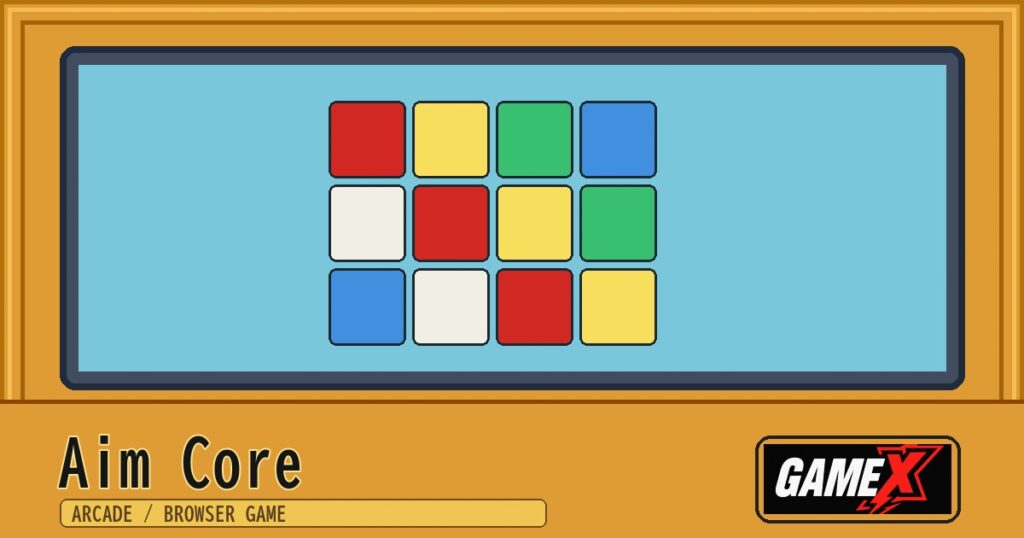 Aim Core 無料ブラウザゲームのパッケージ風サムネイル