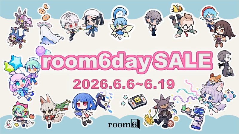 room6が「room6day 2026」を開始、6月6日にあわせてインディーゲーム企画を展開
