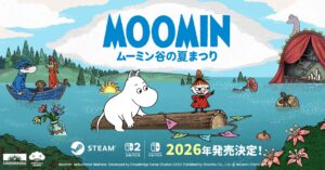 『ムーミン:ムーミン谷の夏まつり』発表、ムーミントロールとリトルミイが活躍する新作ADV