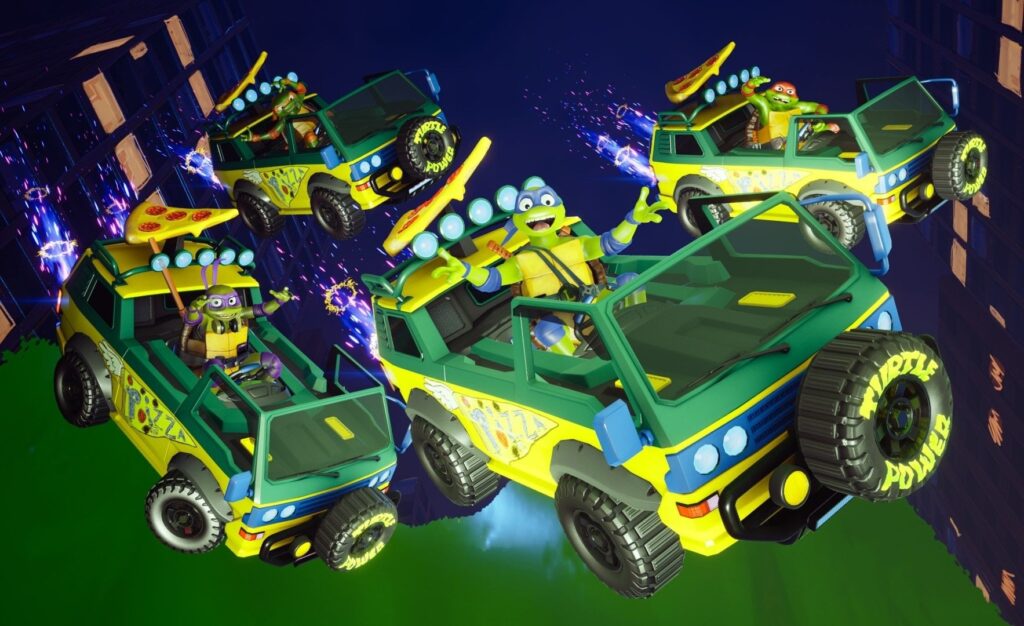 『ソニックレーシング クロスワールド』にミュータント・タートルズ参戦、フェスタ開催