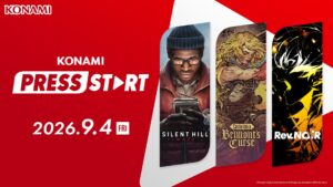 KONAMIが新作情報を一挙公開、『Townfall』日本語キャストと『Rev. NOiR』の展開機種が判明