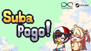 『Suba Pogo』Steamで380円、大空スバルが跳び続ける高難度アクション発売
